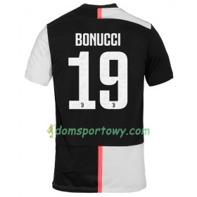 Koszulka Juventus Bonucci 19 Domowe Koszulki Piłkarskie 2019-2020 Krótki Rękaw